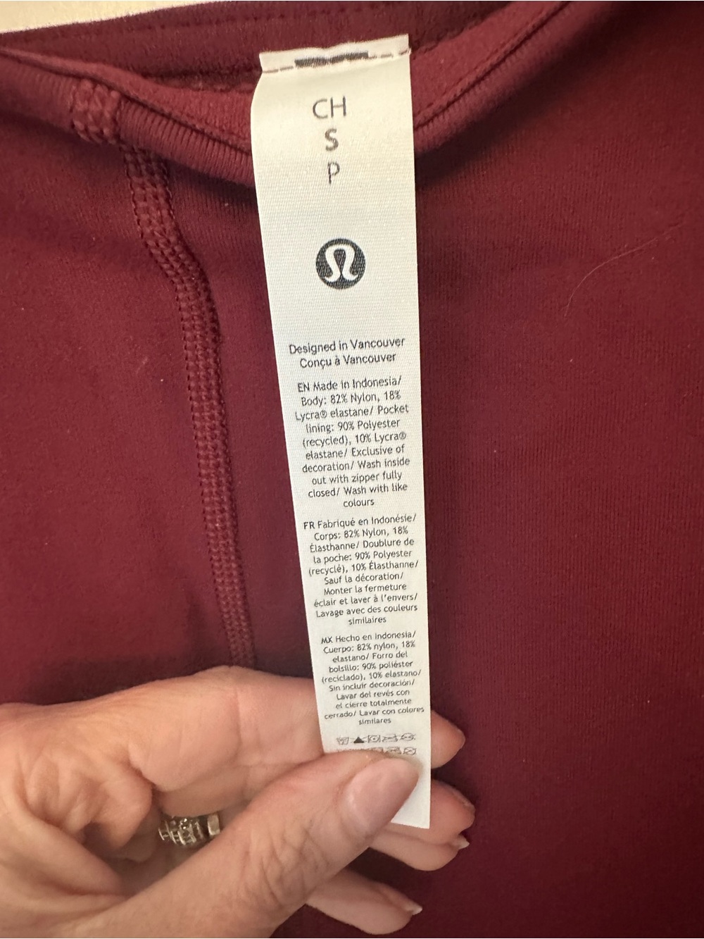 Lululemon Align™ Palazzo Pants in Burgundy - Picture 4 of 6